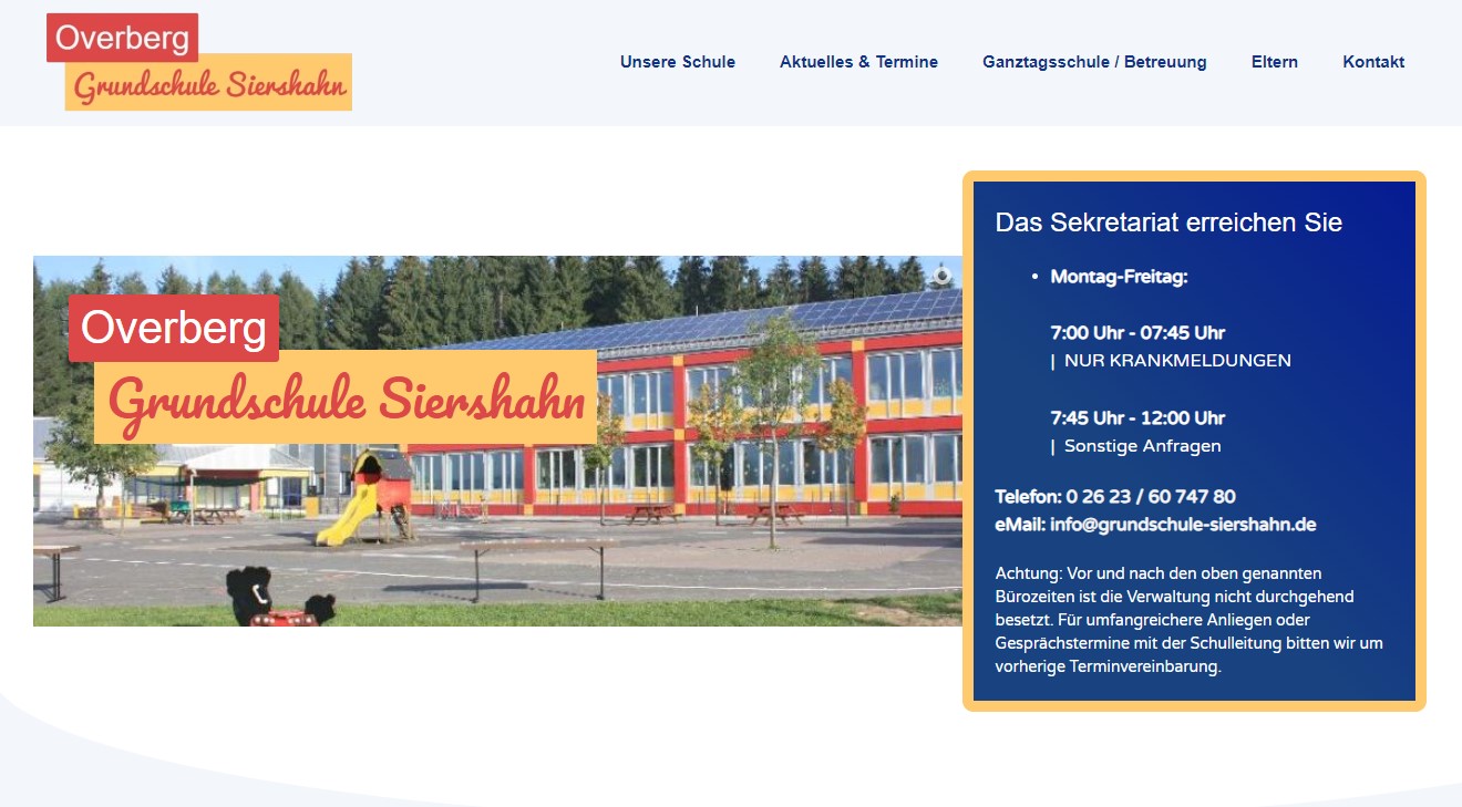 Referenzen zu Dirk Heuser Consulting - Grundschule Siershahn